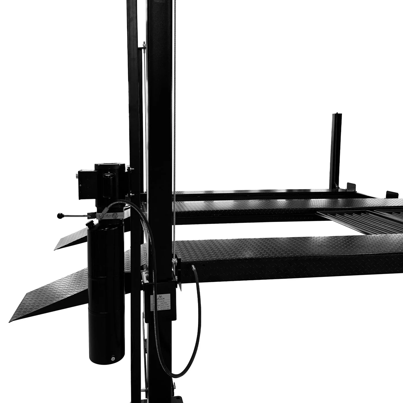 APlusLift 11,000LB 4-Post Portable Parking Storage Service Car Lift #HW-4P11S - Image 10