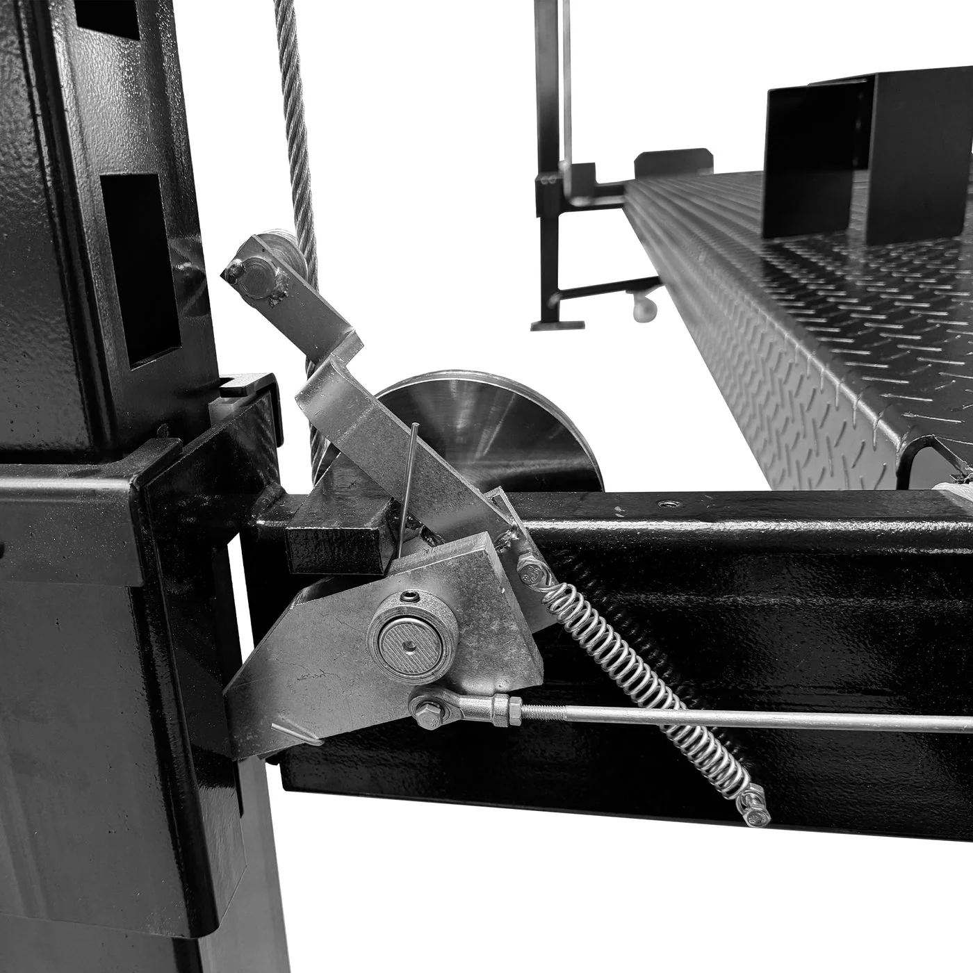 APlusLift 11,000LB 4-Post Portable Parking Storage Service Car Lift #HW-4P11S - Image 12