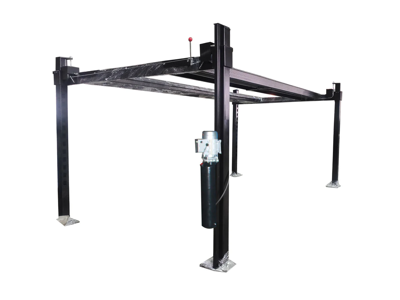 APlusLift 11,000LB 4-Post Portable Parking Storage Service Car Lift #HW-4P11S - Image 14