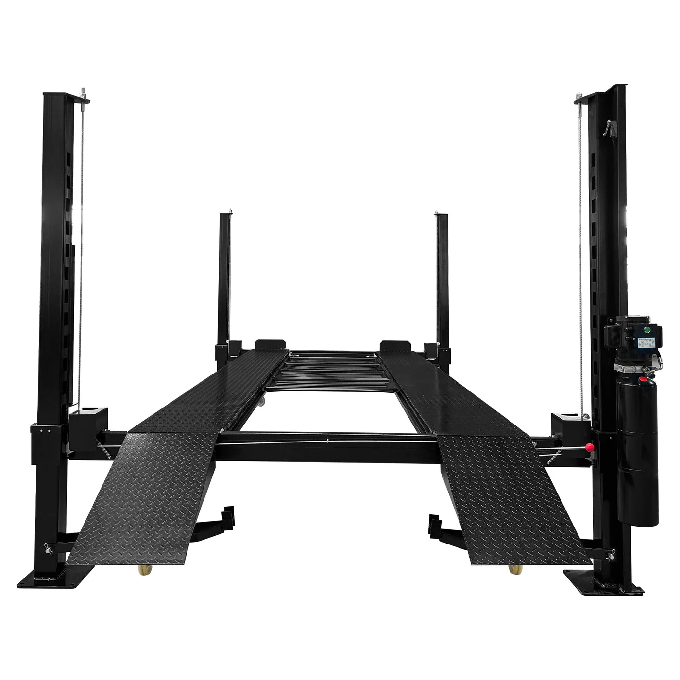 APlusLift 11,000LB 4-Post Portable Parking Storage Service Car Lift #HW-4P11S - Image 4