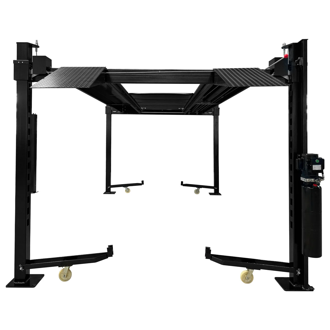 APlusLift 11,000LB 4-Post Portable Parking Storage Service Car Lift #HW-4P11S - Image 5