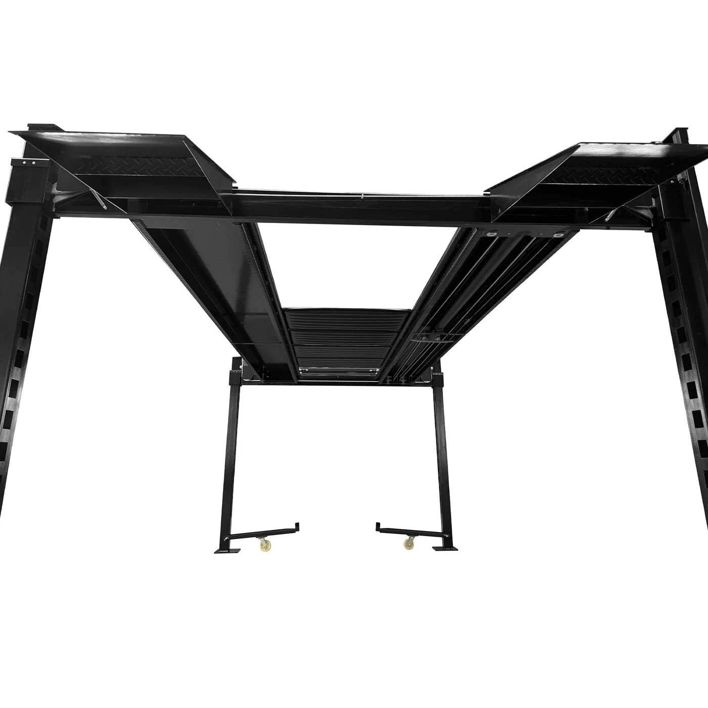 APlusLift 11,000LB 4-Post Portable Parking Storage Service Car Lift #HW-4P11S - Image 6