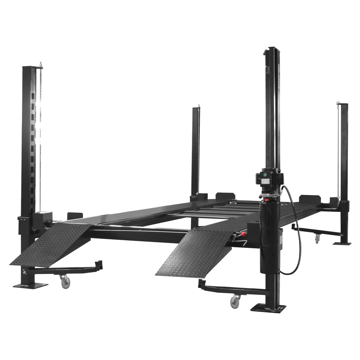 APlusLift 11,000LB 4-Post Portable Parking Storage Service Car Lift #HW-4P11S - Image 7