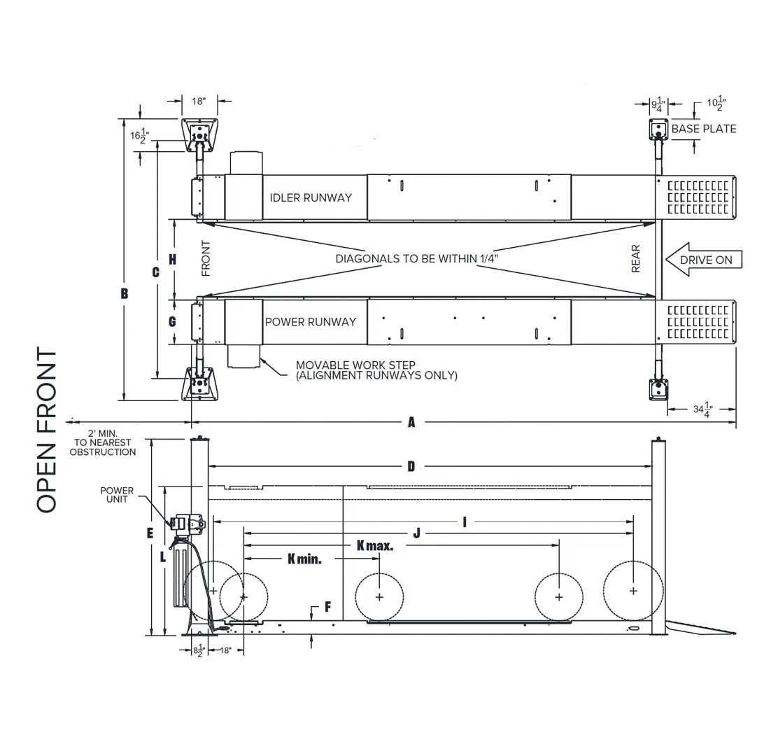 Challenger 15K 4-Post / Alignment #AR4115EAO - Image 3