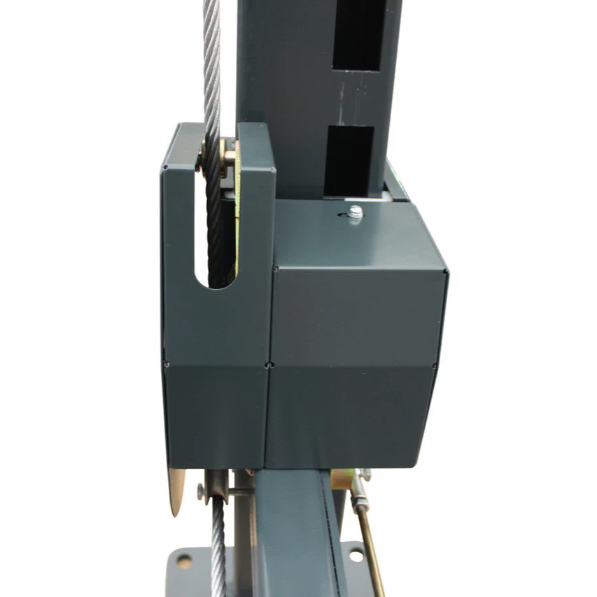 Stratus Compact Enclosed 4 Post 9k lbs Storage Parking Car Lift w/casters SAE-P49C - Image 3