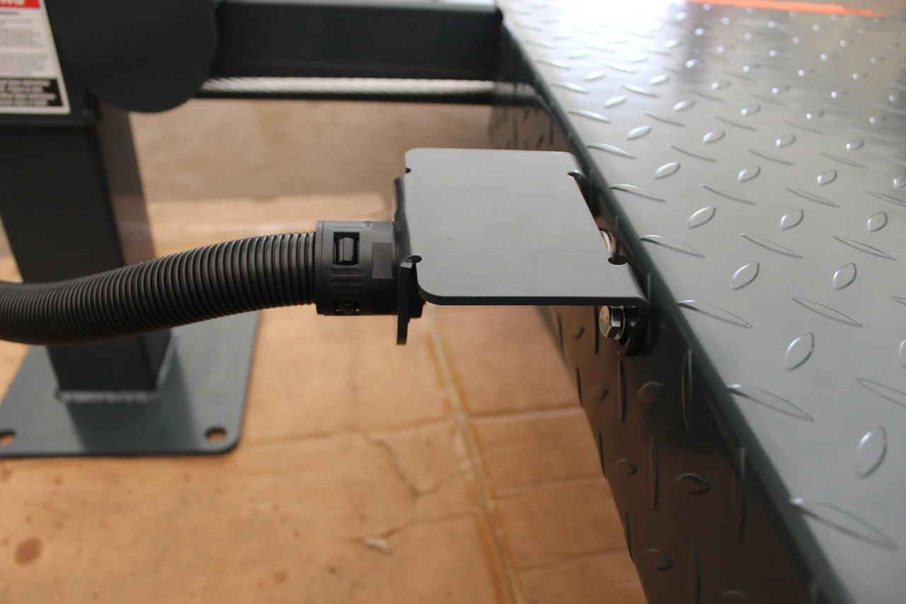 Stratus Compact Enclosed 4 Post 9k lbs Storage Parking Car Lift w/casters SAE-P49C - Image 9